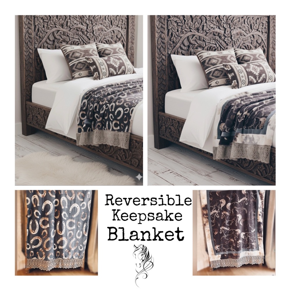 Blanket / Keepsake / Wild Horses / Horseshoes